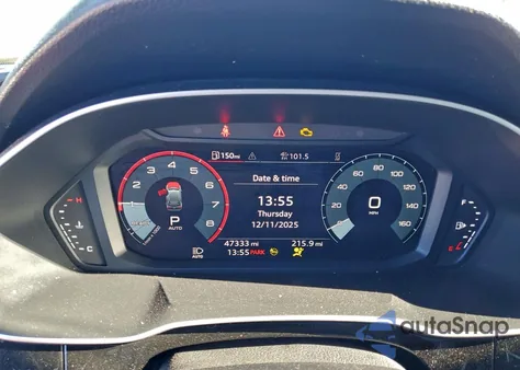 2022 Audi Q3 Premium S Line 45 z USA, uszkodzony, nr VIN WA1DECF36N1007259